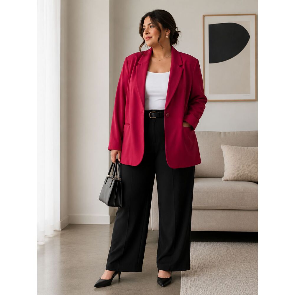 DKNY RED Woman’s Blazer Size XL NWOT